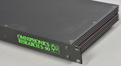 Omniphonics-S-50 1U power amp (Mark Shreeve)